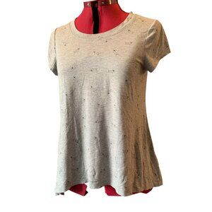 CUPIO - Short SleeveGrey tee shirt with little black sausage dogs print - medium